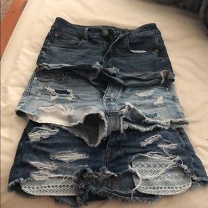 American Eagle jean shorts